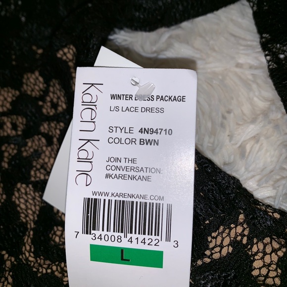 Brand new Karen Kane black lace dress - Picture 3 of 3
